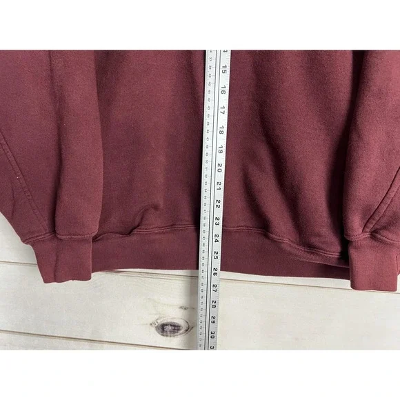 Vintage Steamboat BAC Sweatshirt Mens Large Red Ski 1/4 Zip Snap Fleece 90s - Picture 10 of 11